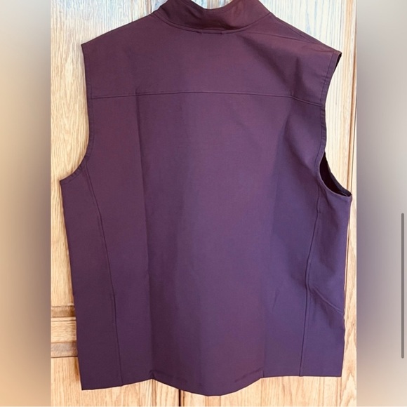 32 Degrees Men’s Full Zip Sleeveless Vest - Burgundy Large - Picture 10 of 16